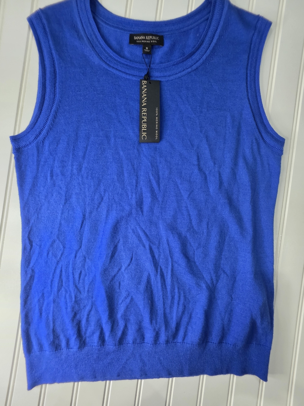 NWT Banana Republic 100% Merino Wool Sleeveless